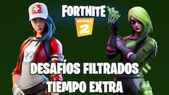 Fortnite: desafíos filtrados de Tiempo Extra