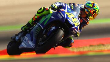 El secreto de Rossi en Aragón: el freno de pulgar de Doohan