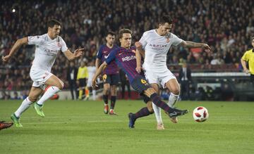 4-1. Denis Suárez marcó el cuarto gol.