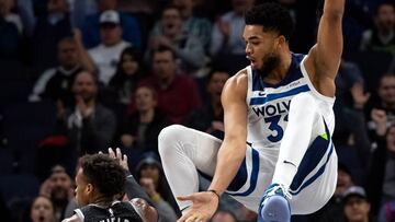 Towns regresa tras su accidente con un gran doble-doble: 34+21