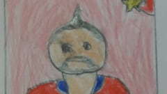 El dibujo sobre Vidal que emocionó a las redes sociales