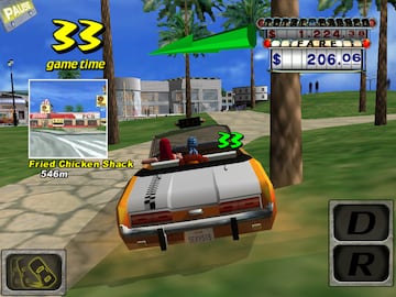 Captura de pantalla - Crazy Taxi (IPH)