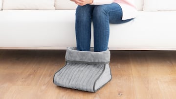 Calentador de pie eléctrico