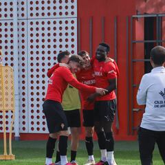 Gaspar se recupera para la cita en Mendizorroza ante el Mirandés