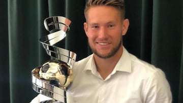 Vaclik, balón de oro en la República Checa