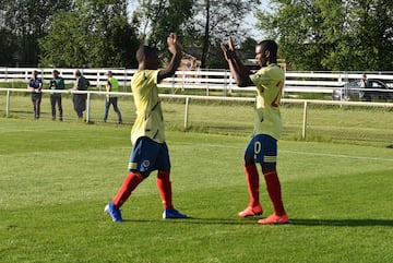 Con goles de Luis Sandoval y Johan Carbonero, los dirigidos por Arturo Reyes se quedaron con la victoria en partido amistoso para el Mundial.