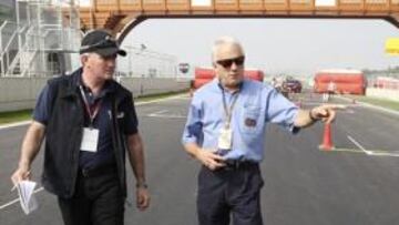 Charlie Whiting, director de carrera.