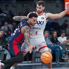 El Manresa se lo pone difícil al Baskonia pero cae en el Buesa
