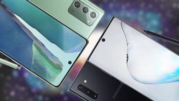 Samsung Galaxy Note 20 vs Galaxy Note 10: diferencias y características