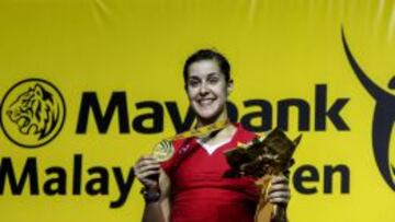 Imparable Carolina Marín: ganó su segundo ‘grande’ en Malaisia