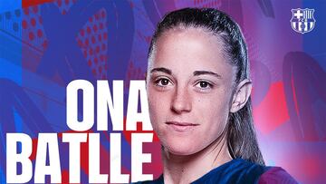 Ona Batlle ya es jugadora del Barcelona.
