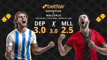 Deportivo de La Coruña vs. RCD Mallorca: horario, dónde ver, pronósticos y estadísticas