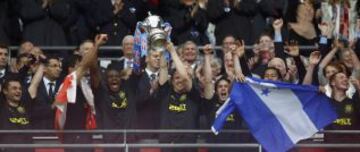 Las imágenes del Wigan campeón de la FA Cup