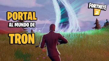 Fortnite: dónde encontrar el portal al mundo de Tron