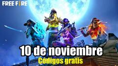 Códigos Free Fire de hoy 10 de noviembre de 2021; todas las recompensas gratis