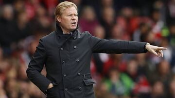 Ronald Koeman, en un partido.