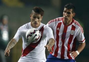 El delantero peruano, junto a Eduardo Vargas, compartieron el premio a goleador de la Copa tras anotar cuatro tantos. Fue uno de los puntos altos en el bronce que obtuvo Perú.