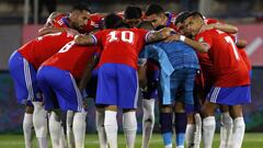 Nómina de Chile para los amistosos ante México y El Salvador