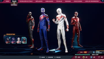 Trajes de Marvel's Spider-Man 2