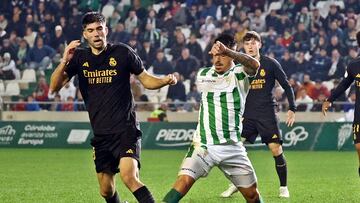 Théo Zidane, con el Castilla