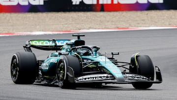 Lance Stroll (Aston Martin AMR24). Shanghái, China. F1 2024.