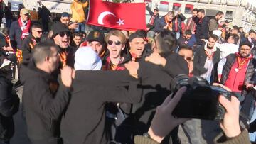 Fiesta sin incidentes: los turcos a tope en la Puerta del Sol