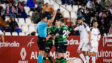 26/11/22 PARTIDO SEGUNDA DIVISION
ALBACETE - RACING SANTANDER
TARJETA ROJA EXPULSION ARITZ ALDASORO
ARBITRO AIS REIG