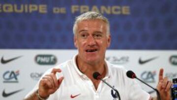 El seleccionador francés, Didier Deschamps.