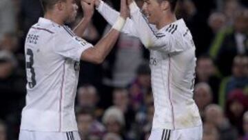 Cristiano Ronaldo iguala en los clásicos los goles de Raúl