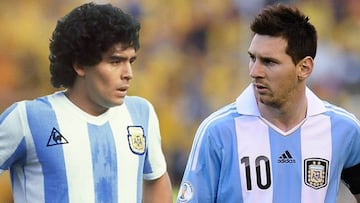 Both are soccer and Argentina legends, not only because of their club’s accomplishments but their stats in World Cups.