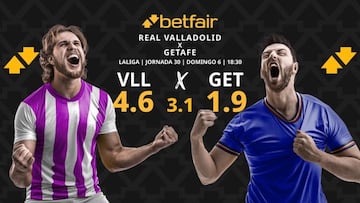 Real Valladolid vs. Getafe: horario, dónde ver, pronósticos y clasificación