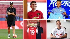 Klopp, Maguire, Rodri, P&eacute;p&eacute; y Lo Celso, protagonistas en el mercado de fichajes de la Premier League