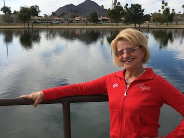 Olga Korbut, en la actualidad, en Arizona.