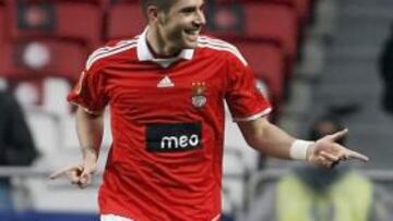 <b>TRASPASO. </b>Javi García cambió la camiseta del Madrid por la del Benfica en la campaña 2009-10.