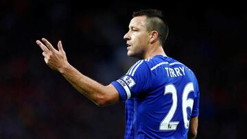 FILE PHOTO: Football - Manchester United v Chelsea - Barclays Premier League - Old Trafford - 26/10/14 Chelsea's John Terry Mandatory Credit: Action Images / Jason Cairnduff Livepic EDITORIAL USE ONLY. No use with unauthorized audio, video, data, fixture lists, club/league logos or "live" services. Online in-match use limited to 45 images, no video emulation. No use in betting, games or single club/league/player publications. Please contact your account representative for further details./File Photo