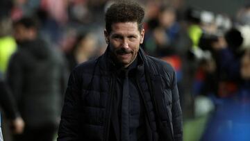 Simeone: "Empezamos a ganar en la rotonda que lleva al estadio"