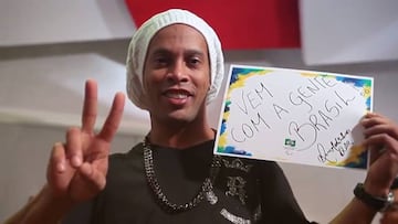 Ronaldinho, embajador del Comit&eacute; Paral&iacute;mpico brasile&ntilde;o ha lanzado la canci&oacute;n &lsquo;Eu sou do mundo, um vencedor&rsquo; con Jhama y Pablo Luiz para animar a los deportistas paral&iacute;mpicos de Brasil.