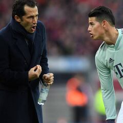 Niko Kovac confirma molestia de James Rodríguez en la pantorrilla