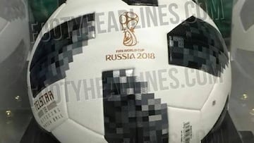 Una foto en donde se ve el posible balón del próximo mundial.