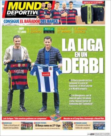 Portadas de la prensa mundial