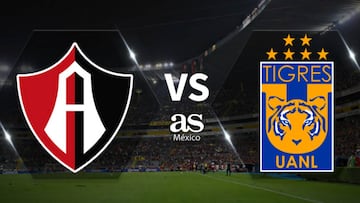 Atlas – Tigres en vivo: Liga MX, jornada 8