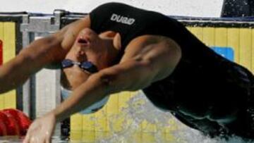 <b>DOS MESES.</b>La nadadora tan sólo llevaba dos meses en el equipo.