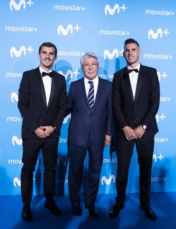 Griezmann, Enrique Cerezo y Lucas Hernández 