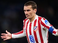 El francés puso la falta en la escuadra y Germán no pudo ni moverse.