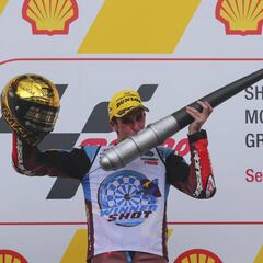 "Me temblaban las manos al cruzar la meta"