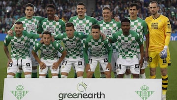 Once inicial con las nuevas camisetas.