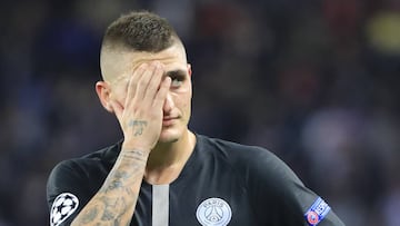 El PSG sanciona a Verratti por dar positivo en un control de alcoholemia cuando conducía