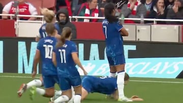 Un centro que creativamente supo resolver la delantera.