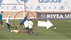 El lento esprint de Isco delante de Zidane: Casemiro le sacó un metro en sólo 5 de carrera