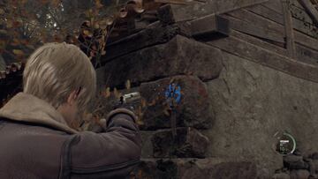 resident evil 4 remake medallones azules granja